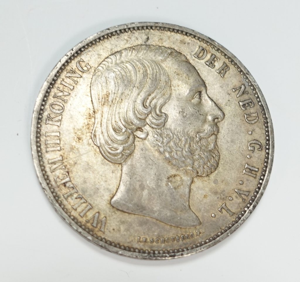 古銭・切手 その他オランダ硬貨 ギルダー銀貨を買取り致し