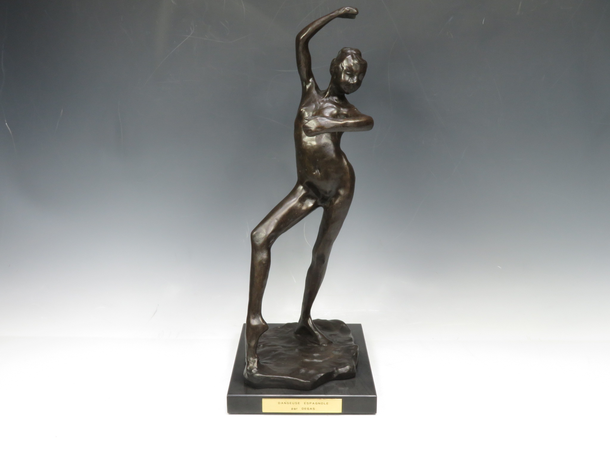 ブロンズ像】エドガー ・ドガ 彫刻『スペインの踊り子』を買取り致し 