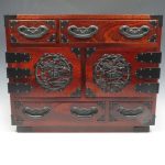 【時代箪笥】仙台箪笥「鉄器飾金具欅箪笥」を買取り致しました。