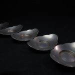 【錫製品】間村自造「本錫茶托」を買取り致しました。