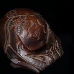【骨董品・その他】無銘「木魚 上彫四寸」を買取り致しました。