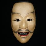 【面】弘之作「木彫彩色能面『平太』」を買取り致しました。