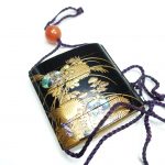 【印籠】無銘「螺鈿花々図蒔絵印籠」 を買取り致しました。