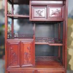 【茶棚・飾り棚】「唐木飾り棚」を買取り致しました。