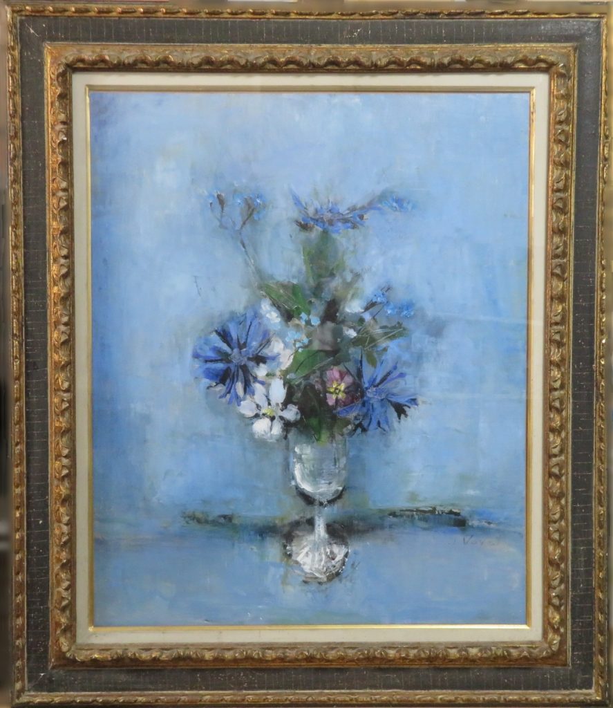 【油彩画（海外）】ジャック・ボワイエ「花」を買取り致しました。