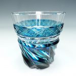 【硝子・切子】新島津薩摩切子 「二色被せガラス タンブラー」を買取り致しました。