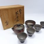【作家物（陶器）】小西陶古「備前煎茶器」を買取り致しました。