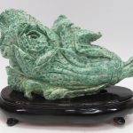 【鉱石】ネフライト「彫刻石」を買取り致しました。