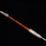 【煙管】純村田張煙管 「吉田省吾 作 鎚目銀製煙管」を買取り致しました。