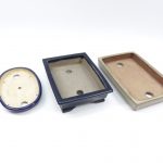 【骨董品 その他】在銘「四方盆栽鉢など三点」を買取り致しました。